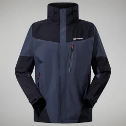 Berghaus Arran Jacken für Herren - Dunkelgrau/Schwarz-Herren Wasserdicht