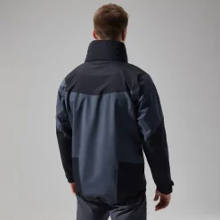 Berghaus Arran Jacken für Herren - Dunkelgrau/Schwarz-Herren Wasserdicht