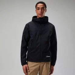 Berghaus Benwell Hooded Jacken für Herren - Schwarz-Herren Fleece