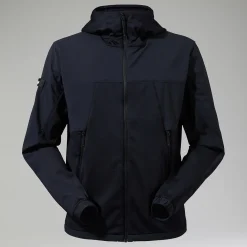 Berghaus Benwell Hooded Jacken für Herren - Schwarz-Herren Fleece