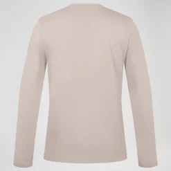 Berghaus Big Logo Langarm Shirt für Herren - Grau-Herren T-shirts