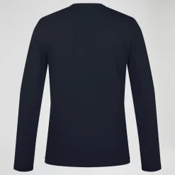 Berghaus Big Logo Langarm Shirt für Herren - Schwarz-Herren T-shirts