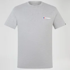 Berghaus Class Logo Shirt für Herren - Grau-Herren T-shirts