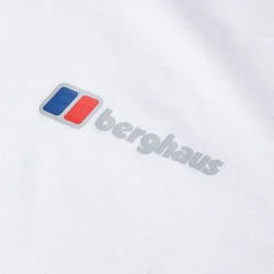 Berghaus Class Logo Shirt für Herren - Weiß-Herren T-shirts