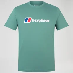 Berghaus Class XL-Logo Shirt für Herren - Grün-Herren T-shirts