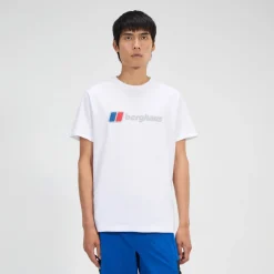 Berghaus Class XL-Logo Shirt für Herren - Weiß-Herren T-shirts