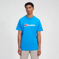 Berghaus Class XL-Logo Shirt für Herren - Blau-Herren T-shirts