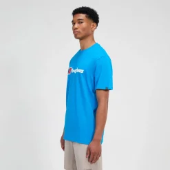 Berghaus Class XL-Logo Shirt für Herren - Blau-Herren T-shirts
