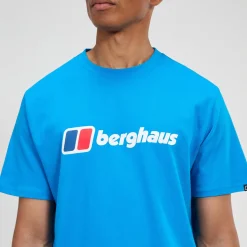 Berghaus Class XL-Logo Shirt für Herren - Blau-Herren T-shirts