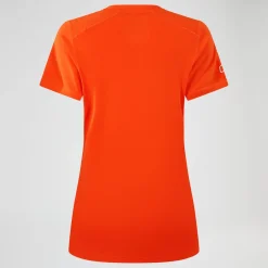 Berghaus Delta Kurzarm Tech-Shirt für Damen - Orange-Damen Baselayer