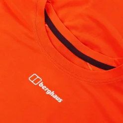 Berghaus Delta Kurzarm Tech-Shirt für Damen - Orange-Damen Baselayer
