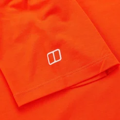 Berghaus Delta Kurzarm Tech-Shirt für Damen - Orange-Damen Baselayer