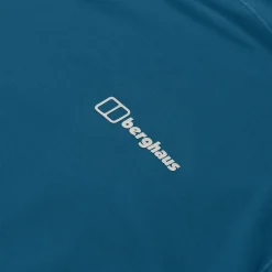 Berghaus Delta Kurzarm Tech-Shirt für Herren - Blau-Herren Baselayer