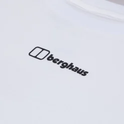 Berghaus Boyfriend Buttermere Short Sleeve Tee für Damen - Weiß-Damen T-shirts