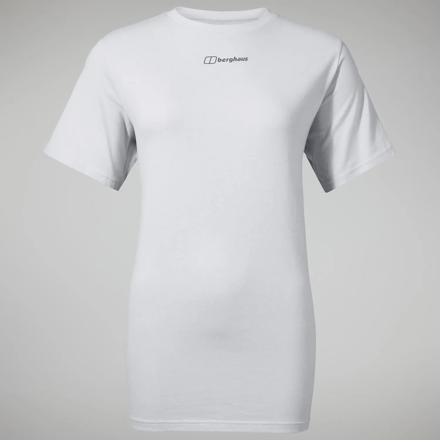 Berghaus Boyfriend Logo Short Sleeve T-Shirt für Damen - Weiß-Damen T-shirts