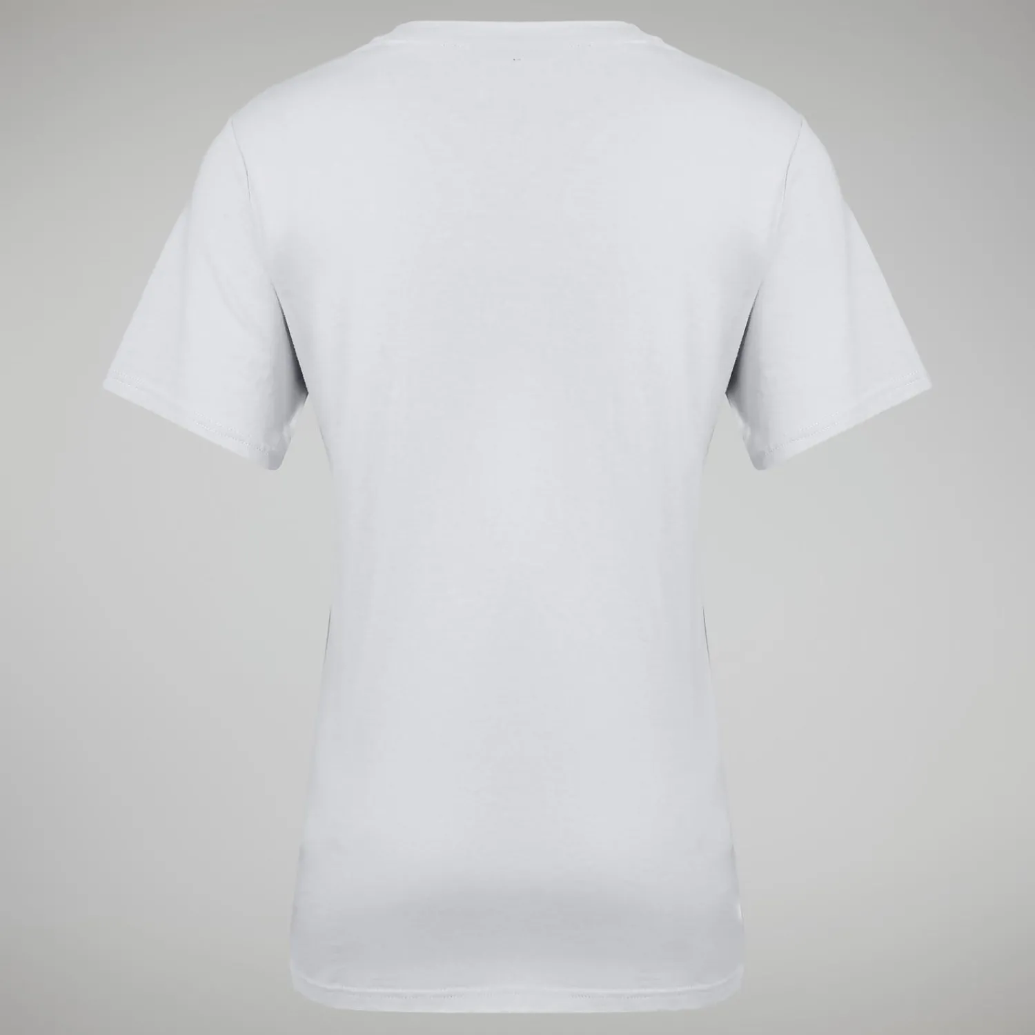 Berghaus Boyfriend Logo Short Sleeve T-Shirt für Damen - Weiß-Damen T-shirts