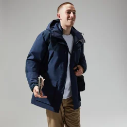 Berghaus Breccan Isolierter Parka für Herren - Dunkelblua-Herren Wasserdicht