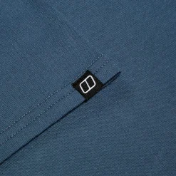 Berghaus Cheviot Box Logo Herren-T-Shirt - Blau-Herren T-shirts