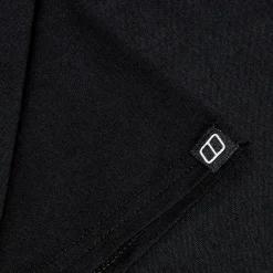Berghaus Cheviot Box Logo Herren-T-Shirt - Schwarz-Herren T-shirts