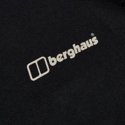 Berghaus Cheviot Box Logo Herren-T-Shirt - Schwarz-Herren T-shirts