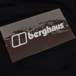 Berghaus Cheviot Box Logo Herren-T-Shirt - Schwarz-Herren T-shirts