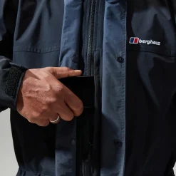 Berghaus Cornice InterActive Jacken für Herren - Schwarz-Herren Wasserdicht