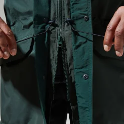 Berghaus Cornice Lange InterActie Jacken für Herren - Dunkelgrün-Herren Wasserdicht
