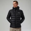 Berghaus Daunen-isolierte Summit-Nomad Herren-Jacke - Schwarz-Herren Isolierend | Herren Leichte