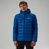 Berghaus Daunen-isolierte Summit-Nomad Herren-Jacke - Blau-Herren Isolierend | Herren Leichte