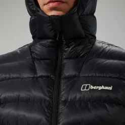 Berghaus Daunen-isolierte Summit-Nomad Herren-Jacke - Schwarz-Herren Isolierend | Herren Leichte