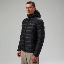 Berghaus Daunen-isolierte Summit-Nomad Herren-Jacke - Schwarz-Herren Isolierend | Herren Leichte