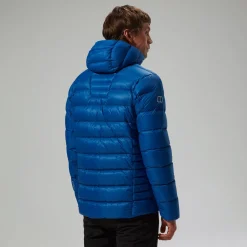 Berghaus Daunen-isolierte Summit-Nomad Herren-Jacke - Blau-Herren Isolierend | Herren Leichte