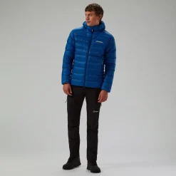 Berghaus Daunen-isolierte Summit-Nomad Herren-Jacke - Blau-Herren Isolierend | Herren Leichte