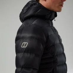 Berghaus Daunen-isolierte Summit-Nomad Herren-Jacke - Schwarz-Herren Isolierend | Herren Leichte