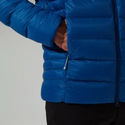 Berghaus Daunen-isolierte Summit-Nomad Herren-Jacke - Blau-Herren Isolierend | Herren Leichte