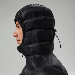 Berghaus Daunen-isolierte Summit-Nomad Herren-Jacke - Schwarz-Herren Isolierend | Herren Leichte