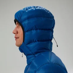 Berghaus Daunen-isolierte Summit-Nomad Herren-Jacke - Blau-Herren Isolierend | Herren Leichte