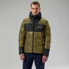 Berghaus Daunen-isolierte URB Arkos Reflect Herren-Jacke - Grün/Schwarz-Herren Isolierend