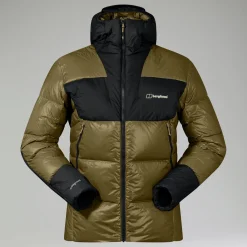 Berghaus Daunen-isolierte URB Arkos Reflect Herren-Jacke - Grün/Schwarz-Herren Isolierend