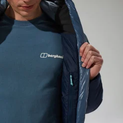 Berghaus Daunen-isolierte URB Arkos Reflect Herren-Jacke - Blau-Herren Isolierend