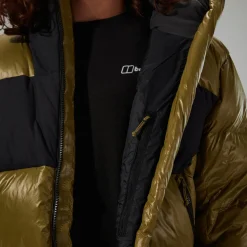 Berghaus Daunen-isolierte URB Arkos Reflect Herren-Jacke - Grün/Schwarz-Herren Isolierend