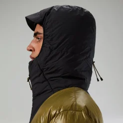 Berghaus Daunen-isolierte URB Arkos Reflect Herren-Jacke - Grün/Schwarz-Herren Isolierend