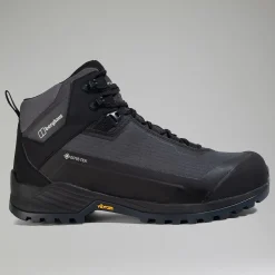 Berghaus Deception Trail Gore-Tex Wanderstiefel für Herren- Schwarz/Dunkelgrau-Herren Wanderstiefel