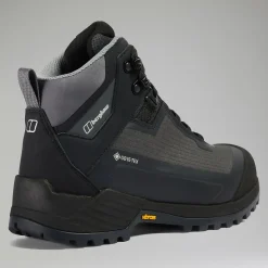 Berghaus Deception Trail Gore-Tex Wanderstiefel für Damen- Dunkelgrau/Schwarz-Damen Wanderstiefel