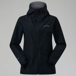 Berghaus Deluge Pro 3.0 Jacke für Damen - Schwarz-Damen Wasserdicht