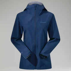 Berghaus Deluge Pro 3.0 Jacke für Damen - Dunkelblua-Damen Wasserdicht