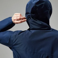 Berghaus Deluge Pro 3.0 Jacke für Damen - Dunkelblua-Damen Wasserdicht