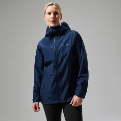 Berghaus Deluge Pro 3.0 Jacke für Damen - Dunkelblua-Damen Wasserdicht