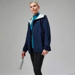 Berghaus Deluge Pro 3.0 Jacke für Damen - Dunkelblua-Damen Wasserdicht