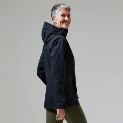 Berghaus Deluge Pro Jacken für Damen - Schwarz-Damen Wasserdicht